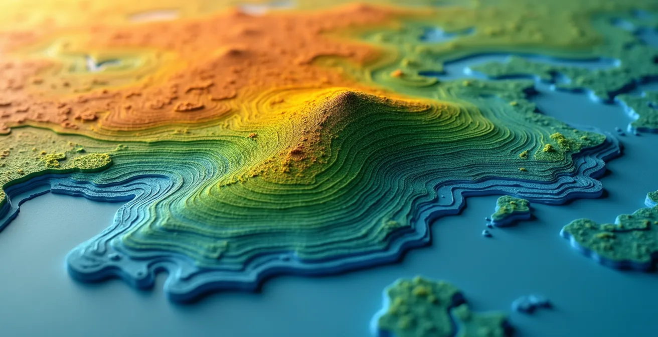 Carte thématique de Montréal colorée selon les scores de marchabilité des quartiers